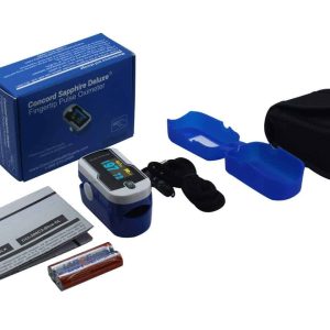 Concord Sapphire Deluxe pulsoksimetras mėlynas - Image 2