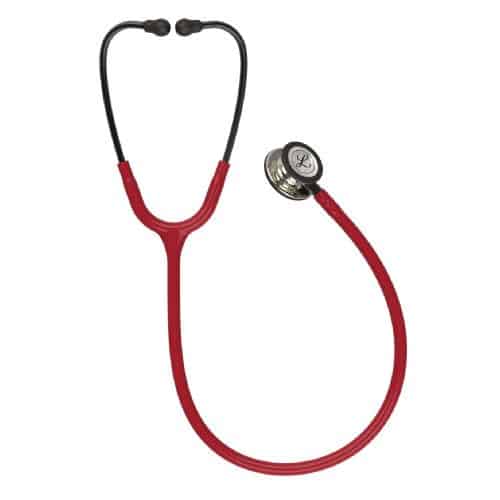 Littmann Classic III stetoskopas bordo – šampaninis