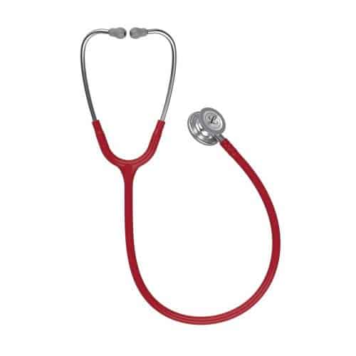 Littmann Classic III stetoskopas bordo - pilkas