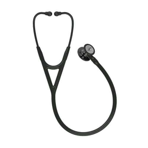 Littmann Cardiology IV stetoskopas juodas - juodas/tamsiai pilkas