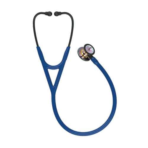 Littmann Cardiology IV stetoskopas tamsiai mėlynas - spalvotas/juodas