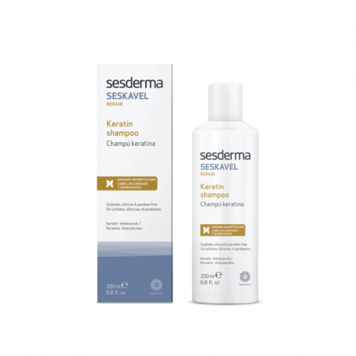 SESDERMA SESKAVEL REPAIR šampūnas su keratinu 200 ml