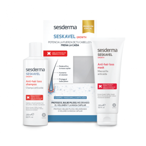 SESDERMA SESKAVEL rinkinys nuo plaukų slinkimo