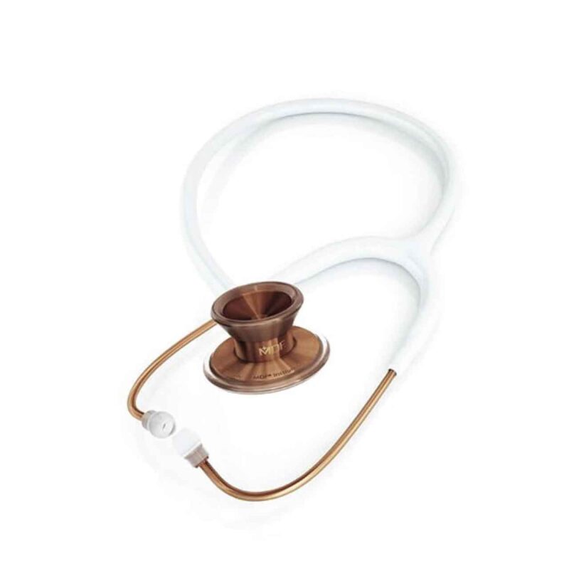 MDF MD ONE® EPOCH® Titanium stetoskopas - white / cyprium - Image 2