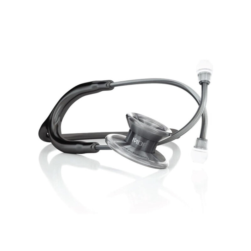 MDF MD ONE® EPOCH® Titanium stetoskopas - black / metalika